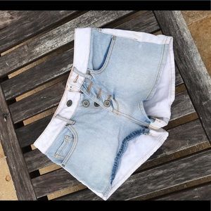 Bullhead high rise shorts